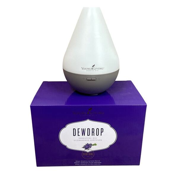 Young Living Essential Oils Dewdrop Ultrasonic Diffuser New in Box - Picture 1 of 4